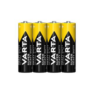 Батарейки Varta SUPERLIFE Mignon пальчиковые AA R6, 1.5V, 4 шт./уп, цена за упаковку, в пленке / Батарейки