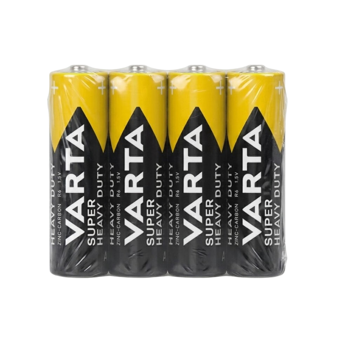 Батарейки Varta SUPERLIFE Mignon пальчиковые AA R6, 1.5V, 4 шт./уп, цена за упаковку, в пленке / Батарейки oe.kz Батарейки Varta SUPERLIFE Mignon пальчиковые AA R6, 1.5V, 4 шт./уп, цена за упаковку, в пленке / Батарейки