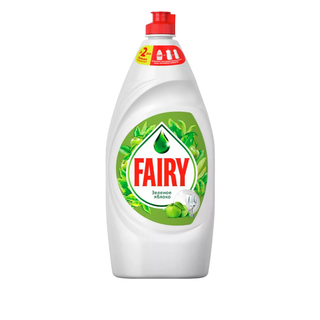 Ыдыс жууға арналған сұйықтық Fairy "Жасыл алма", 900 мл / Ыдыс жууға арналған құралдар