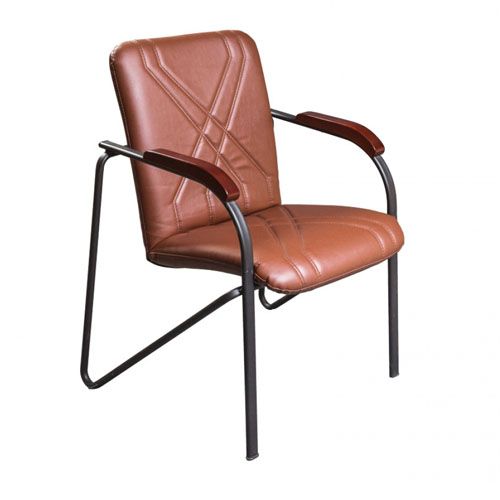 Офисный стул "Танго", искусственная кожа, коричневый / Стулья
