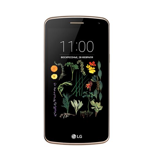 Смартфон LG K5 X220DS, 5", 4G, 8 Гб, 854x480, поддержка двух SIM-карт, золото / Зарядные устройства, кабели