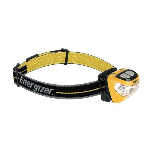 Фонарь светодиодный Energizer, 5 LED, налобный, тип элементов питания 3хААА / Фонари №3