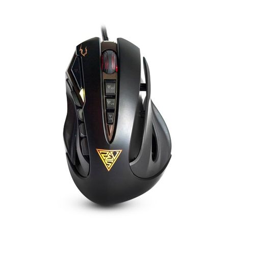 Мышь проводная лазерная Gamdias Zeus GMS1100, USB, 11 кнопок, 8200 dpi, черная / Мыши проводные №2