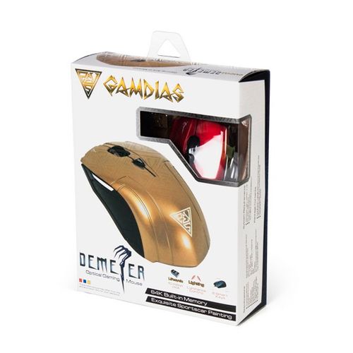 Мышь проводная оптическая Gamdias Demeter GMS5000, USB, 6 кнопок, 2000 dpi, красная / Мыши проводные №2 oe.kz Мышь проводная оптическая Gamdias Demeter GMS5000, USB, 6 кнопок, 2000 dpi, красная / Мыши проводные №2