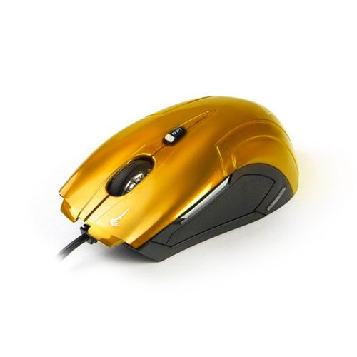 Мышь проводная оптическая Gamdias Demeter GMS5000, USB, 6 кнопок, 2000 dpi, золотистая / Мыши проводные