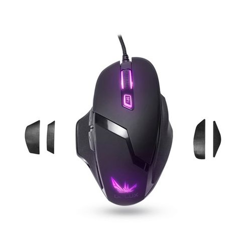 Мышь проводная оптическая Delux DLM-612OUB, USB, 7 кнопок, 4000 dpi, черная / Мыши проводные №2 oe.kz Мышь проводная оптическая Delux DLM-612OUB, USB, 7 кнопок, 4000 dpi, черная / Мыши проводные №2