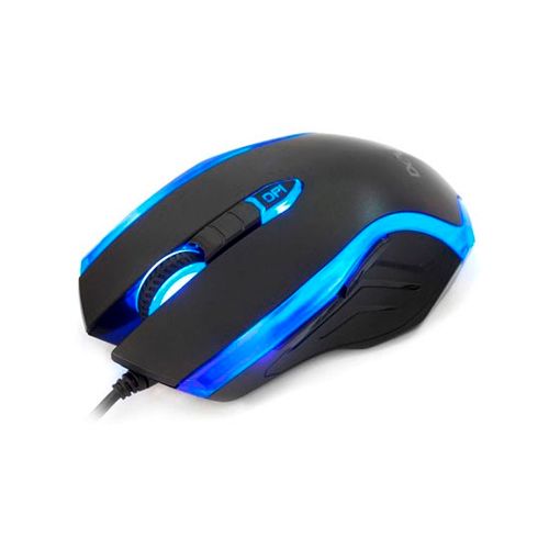 Мышь проводная оптическая Delux DLM-556OUB, USB, 7 кнопок, 600/1000/1600 dpi, черная / Мыши проводные