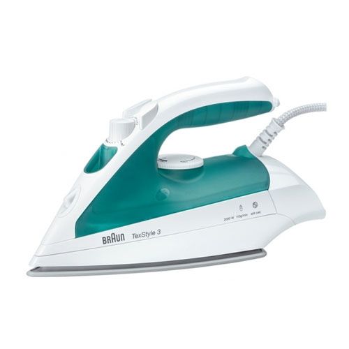 Утюг Braun TS330 C, мощность 2000 Вт, резервуар 280мл, керамическая подошва, зеленый / Уход за одеждой