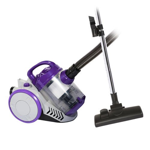 Пылесос Saturn ST-VC0275, 1600 Вт, 3 л, трубка из телескопической стали, серо-фиолетовый / Оборудование для уборки №4