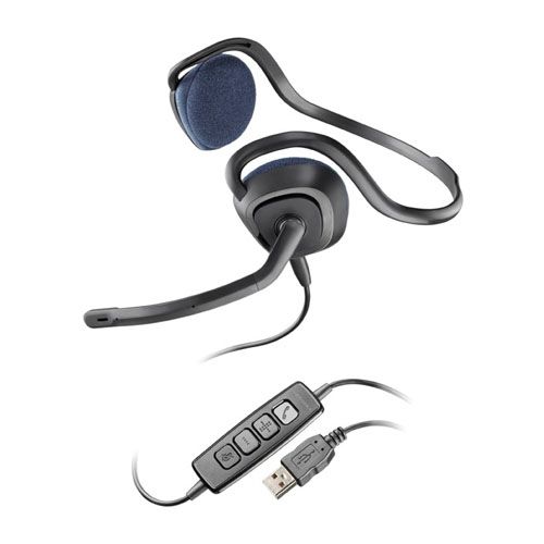 Гарнитура Plantronics Audio 648, диапазон частот 20-20000 Гц, черная / Гарнитуры