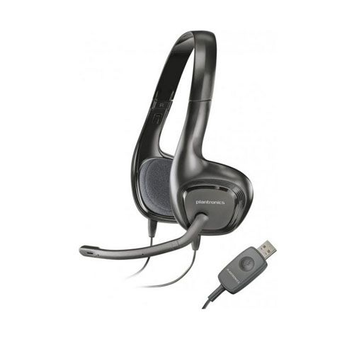 Гарнитура Plantronics Audio 622, диапазон частот 20-20000 Гц, черная, USB / Гарнитуры oe.kz Гарнитура Plantronics Audio 622, диапазон частот 20-20000 Гц, черная, USB / Гарнитуры