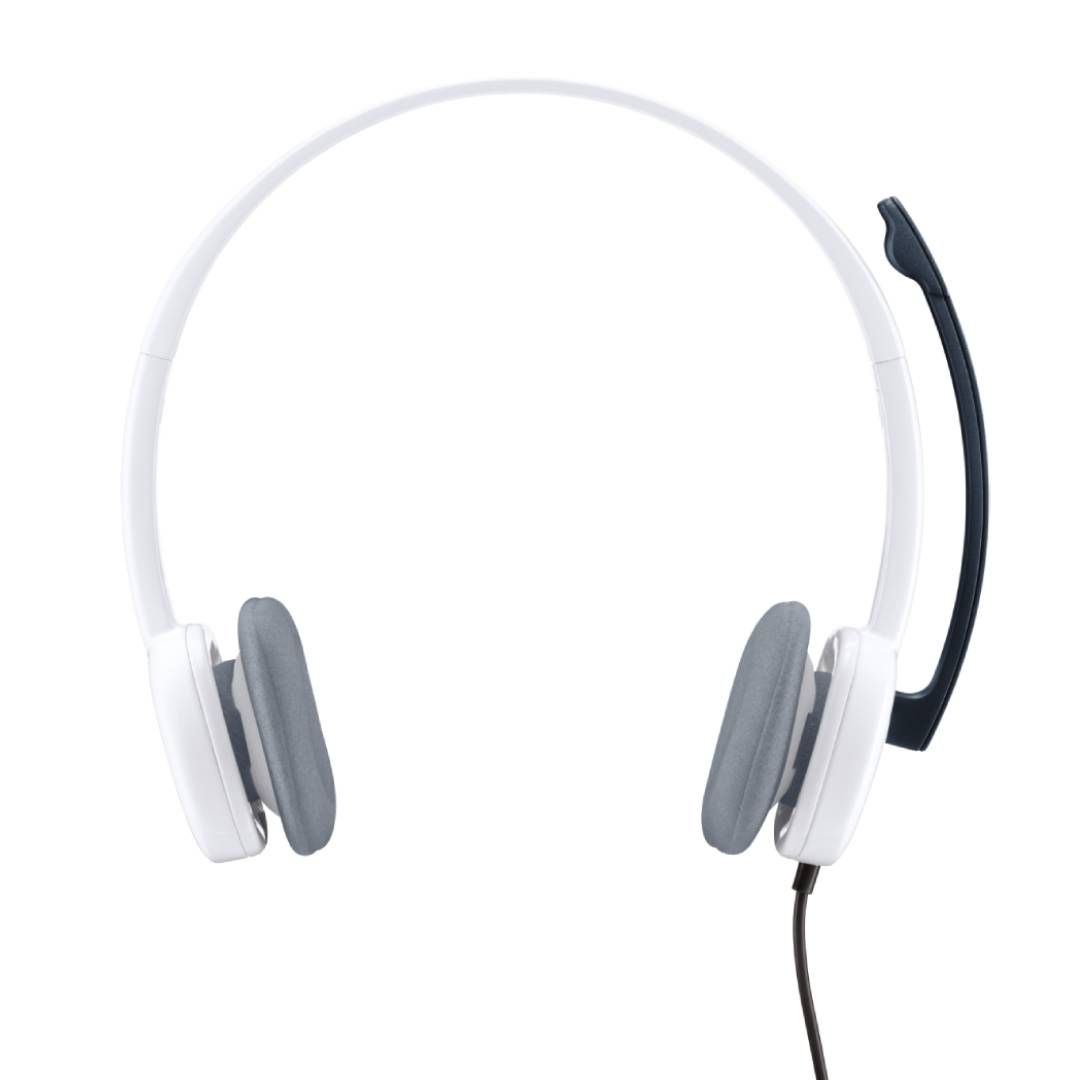 Гарнитура Logitech H150, диапазон частот 20-20000 Гц, белая / Гарнитуры