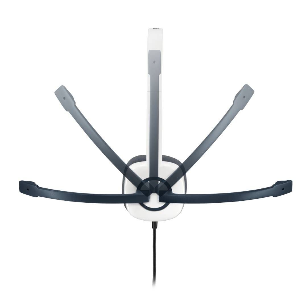 Гарнитура Logitech H150, диапазон частот 20-20000 Гц, белая / Гарнитуры №3