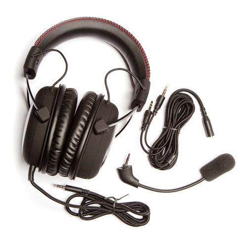 Наушники-гарнитура Kingston HyperX Cloud Core, диапазон частот 15-25000 Гц, игровые, черные / Гарнитуры №4