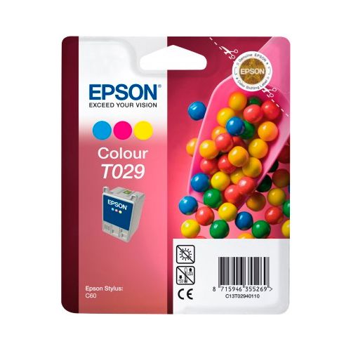 Картридж оригинальный Epson T0735 для Stylus-C60, цветной / null