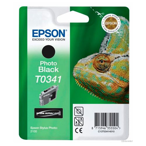 Картридж оригинальный Epson T0341 для Stylus Photo-SP2100, черный / null