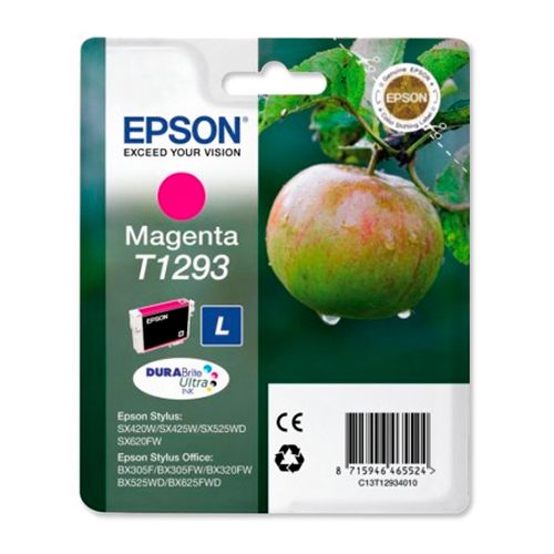 Картридж оригинальный Epson T1293 for Stylus Photo SX420W/SX425W/BX305F, пурпурный / null