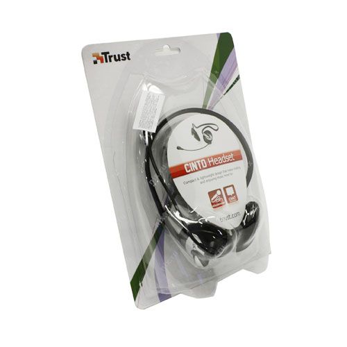 Гарнитура Trust Cinto, диапазон частот 20-20000 Гц, черная / Гарнитуры №3 oe.kz Гарнитура Trust Cinto, диапазон частот 20-20000 Гц, черная / Гарнитуры №3