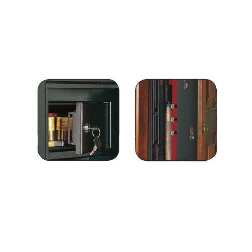 Сейф оружейный Техномакс HS/400LK, ключевой, дерево, на 7 стволов, 70 кг / Сейфы №2