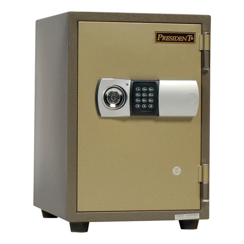 Огнеупорный сейф President SS2-D, электронный код + ключ, 344*427*512 мм, 50 кг / Сейфы