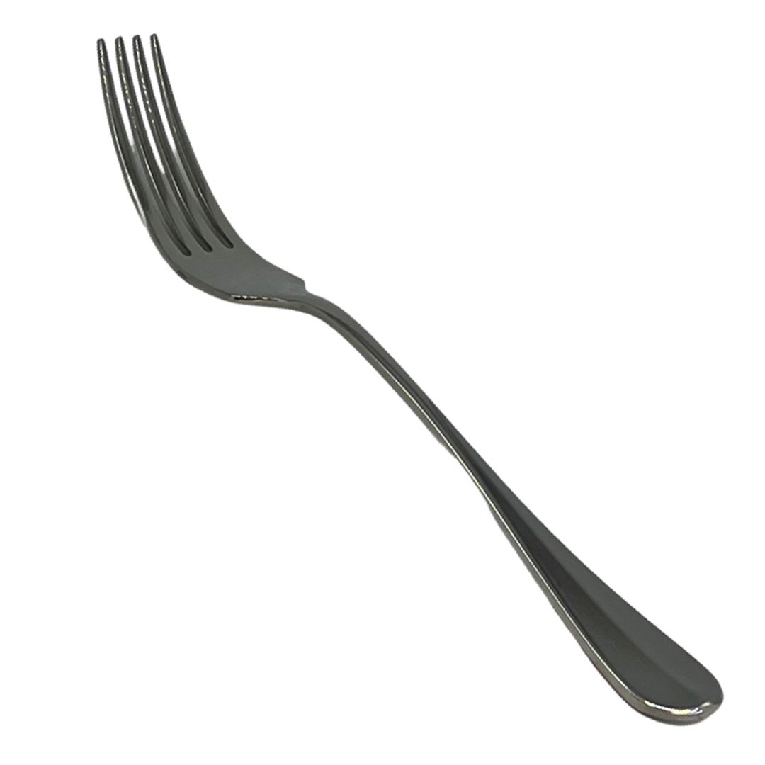 Вилка столовая Yiwumart, 20,5*2,5 см, толщина 3,5 мм, нержавеющая сталь, серебристая, 20шт/упак / Столовые приборы