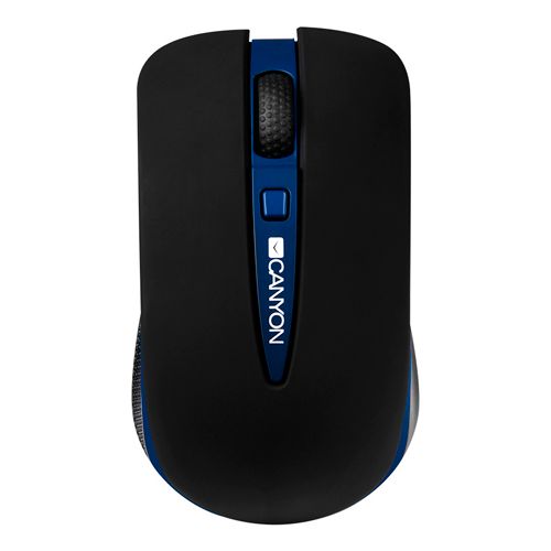 Мышь беспроводная оптическая Canyon CNS-CMSW6BL, USB, 4 кнопки, 800/1600 dpi , синий/черный / Мыши беспроводные oe.kz Мышь беспроводная оптическая Canyon CNS-CMSW6BL, USB, 4 кнопки, 800/1600 dpi , синий/черный / Мыши беспроводные