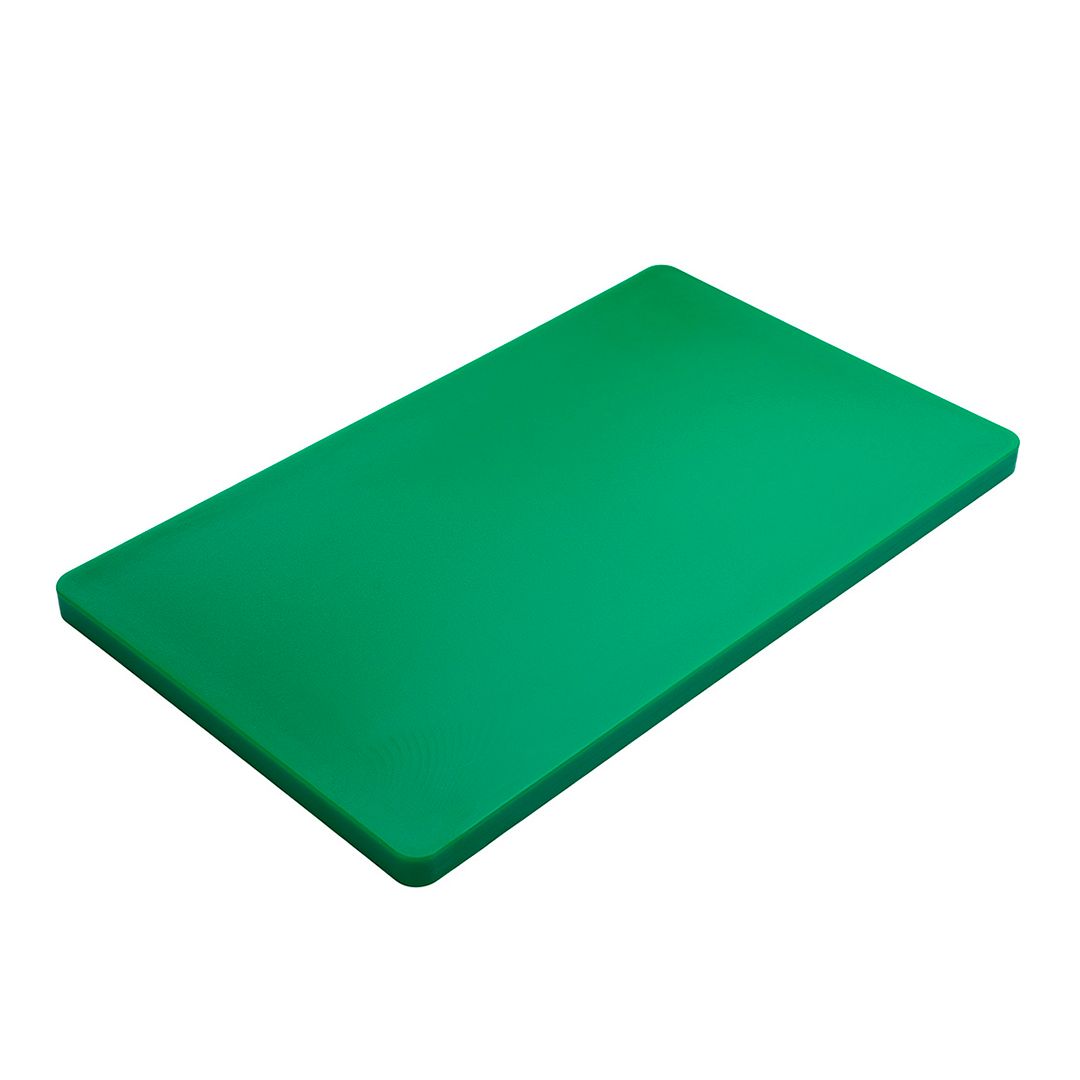 Доска разделочная Yiwumart, прямоугольная, пластик, 50,5*35,5*1,5 см, ярко-зеленый / Кухонный инвентарь