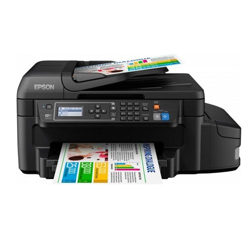 МФУ струйный цветной Epson L655, A4, 4800 x 1200 dpi, 33 стр/мин, фото печать, Ethernet, факс / Струйные oe.kz МФУ струйный цветной Epson L655, A4, 4800 x 1200 dpi, 33 стр/мин, фото печать, Ethernet, факс / Струйные