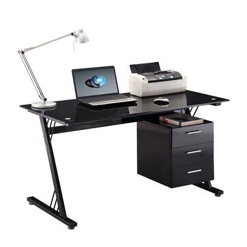 Стол компьютерный Deluxe DLFT-3314CT-B Sigma, 1400*760*700 мм / Столы oe.kz Стол компьютерный Deluxe DLFT-3314CT-B Sigma, 1400*760*700 мм / Столы