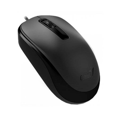 Мышь проводная оптическая Genius DX-125, USB, 3 кнопки, 1000 dpi, черная / Мыши проводные №2