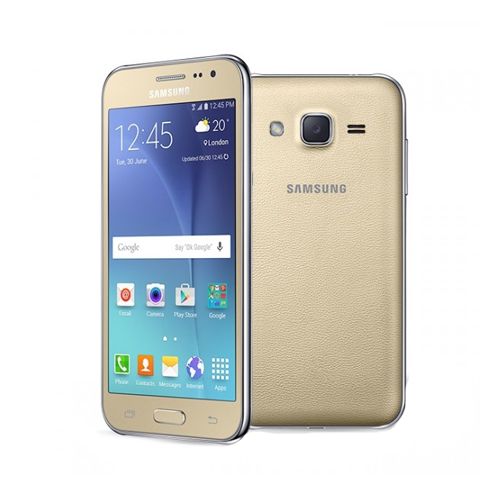 Смартфон Samsung Galaxy J2, 4.7", 8 GB, 960x540 IPS, Dual-SIM, Gold / Зарядные устройства, кабели