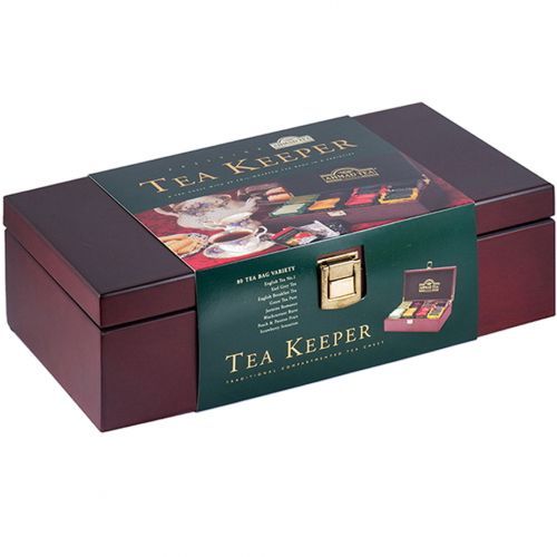 Подарочный набор чая Ahmad "Tea Keeper", 8 вкусов, 80 пакетиков, ассорти / Чай пакетированный