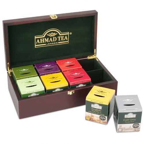 Подарочный набор чая Ahmad "Tea Keeper", 8 вкусов, 80 пакетиков, ассорти / Чай пакетированный №3