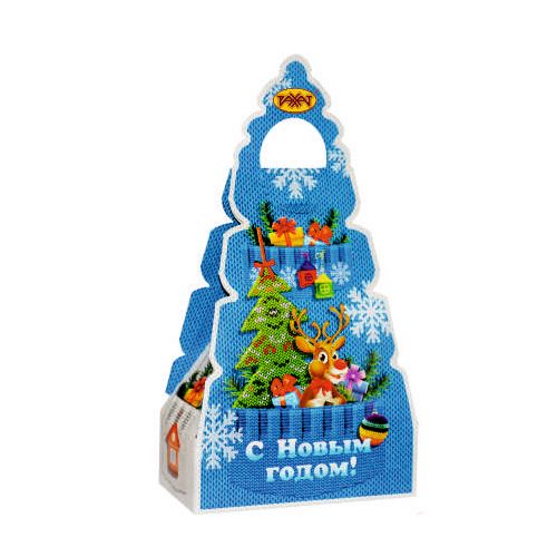 Новогодний подарок "Голубая ель" Рахат, 1400 г, цена за упаковку