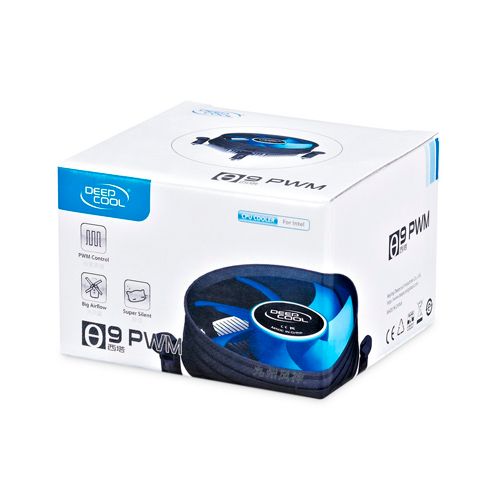 Кулер для CPU Intel Deepcool THETA 9 PWM поддерживает Intel LGA1150/1151, 3200 об/мин, черно-синий / Подставки для ноутбуков №2