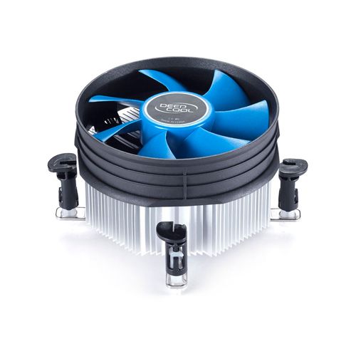 Кулер для CPU Intel Deepcool THETA 21 поддерживает Intel LGA1150/1151/1155, 2200 об/мин, черно-синий / Подставки для ноутбуков