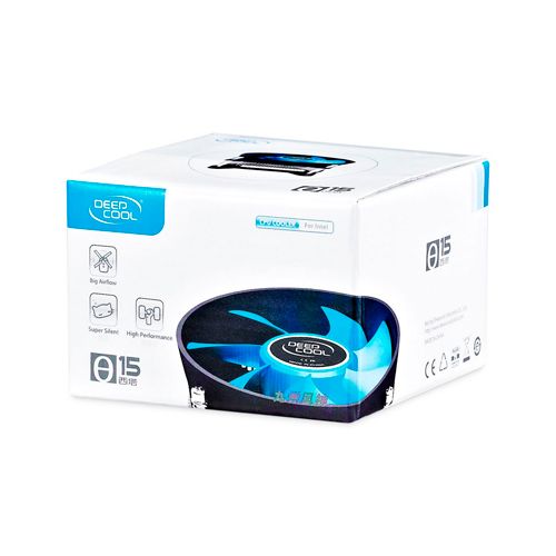 Кулер для CPU Intel Deepcool THETA 15 поддерживает Intel LGA1150/1151/1155, 2000 об/мин, черно-синий / Подставки для ноутбуков №3