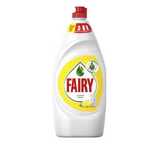 Ыдыс жууға арналған сұйықтық Fairy "Шырынды Лимон", 900 мл / Ыдыс жууға арналған құралдар