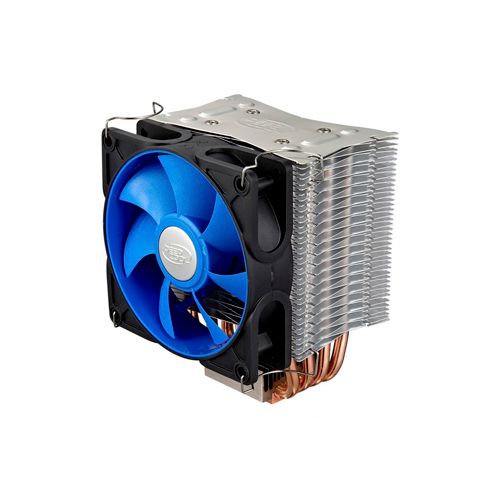 Кулер для CPU Deepcool ICEEDGE 400FS поддерживает Intel LGA1366/1150/1151, 2000 об/мин, черно-синий / Подставки для ноутбуков