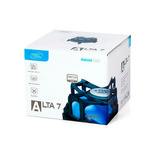 Кулер для CPU Deepcool ALTA 7 поддерживает Intel LGA1150/1155, 2200 об/мин, алюминий, черно-синий / Подставки для ноутбуков №3