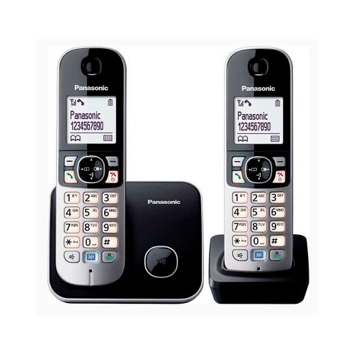 Dect телефон Panasonic KX-TG6812 CAB, черно-серый