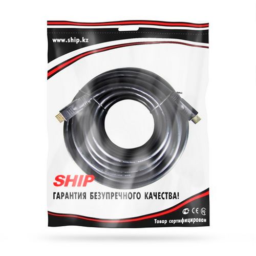 Интерфейсный кабель "Ship" SH6031-10P, HDMI, 10 м, черный / Интерфейсные кабели №2