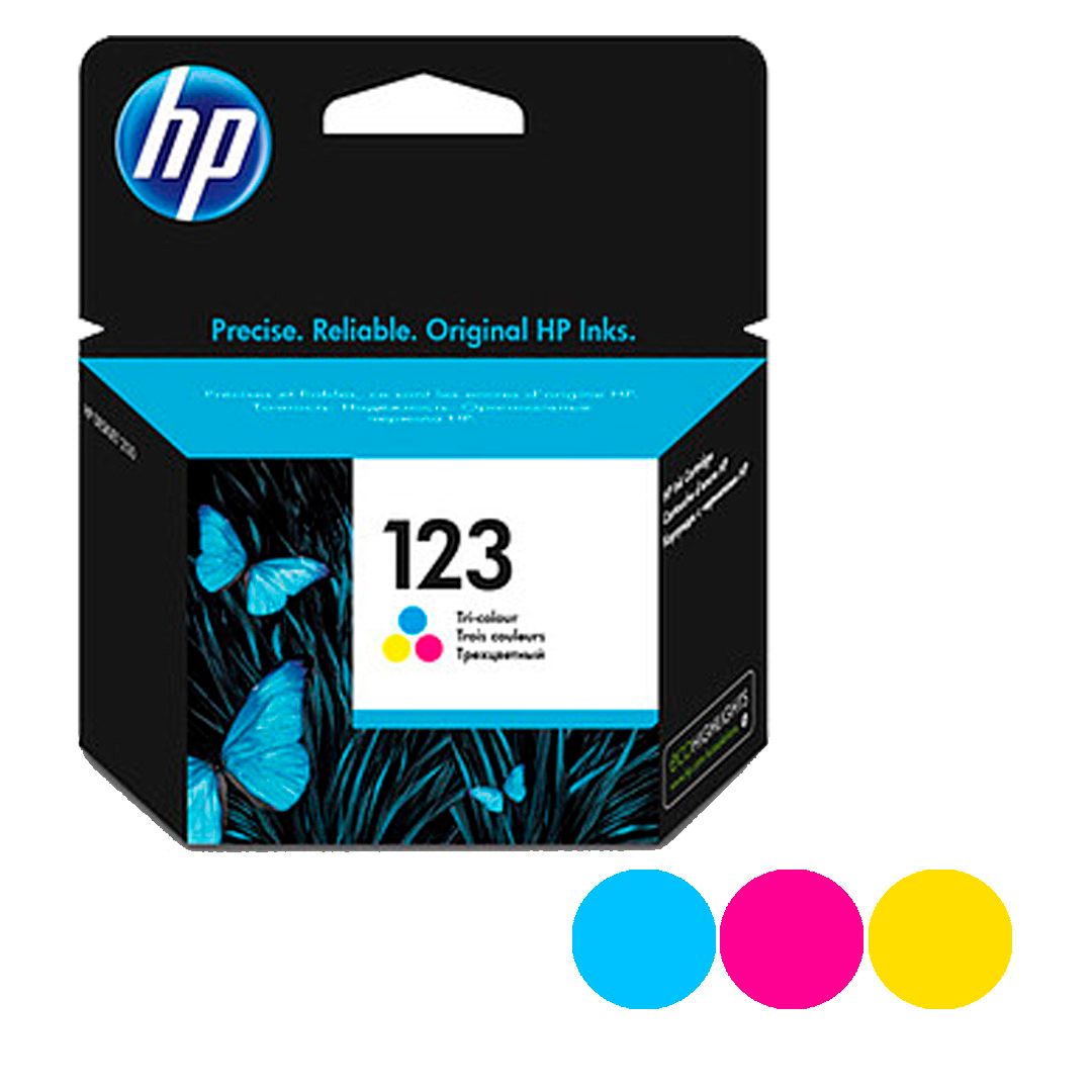 Картридж оригинальный HP 123(F6V16AE) для DeskJet-1110/2130/2132/3630, цветной / null