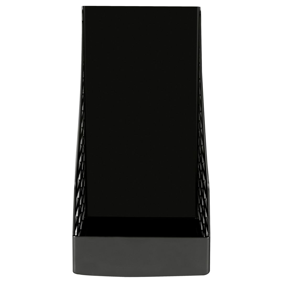 Лоток вертикальный Стамм XXL, 1 секция, черный / Стойки-уголки №2