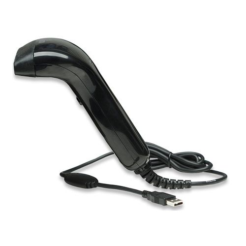 Сканер штрих-кода Manhattan Contact CCD 401517, USB, ширина сканирования 80 мм, черный / Сканер штрих-кода №4