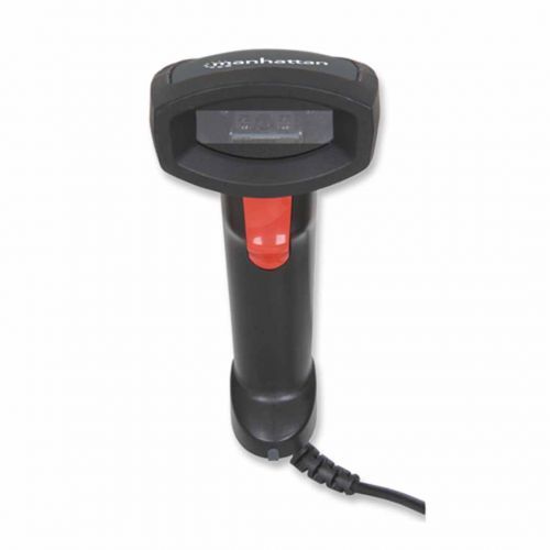Сканер штрих-кода Manhattan Contact CCD 178433, USB, ширина сканирования 500 мм, черный / Сканер штрих-кода №3