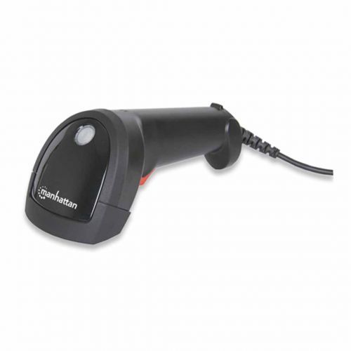 Сканер штрих-кода Manhattan Contact CCD 178433, USB, ширина сканирования 500 мм, черный / Сканер штрих-кода №5