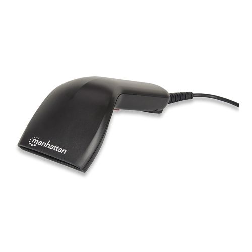 Сканер штрих-кода Manhattan Contact CCD 178488, USB, ширина сканирования 60 мм, черный / Сканер штрих-кода №5