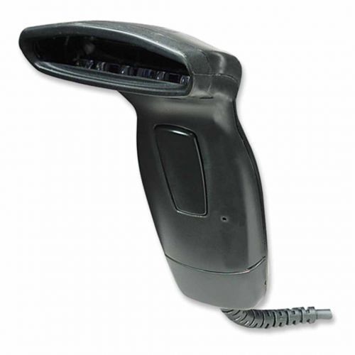 Сканер штрих-кода Manhattan Contact CCD 460866, USB, ширина сканирования 50 мм, черный / Сканер штрих-кода