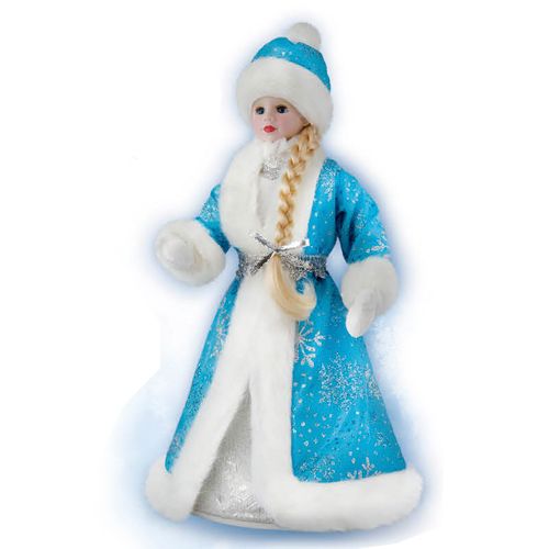 Новогодний подарок "Снегурочка" Яшкино, 20*34 см, пластик/текстиль, 700 г / Сыйлықтар мен кәдесыйлар